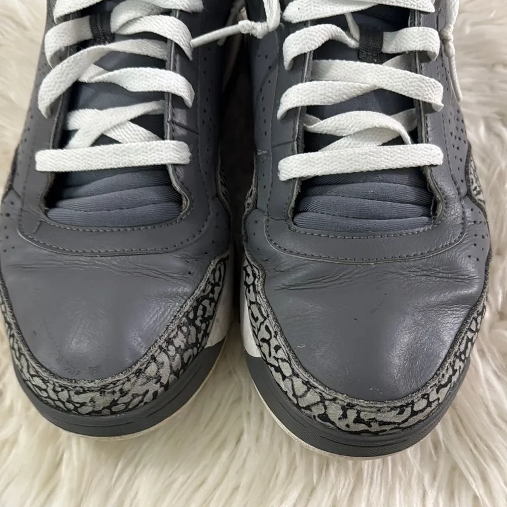 Jordan Gray and Blue Sneakers Size 10.5
